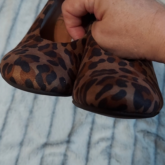 NICOLE Animal Print Heels Size 8 - Picture 4 of 7